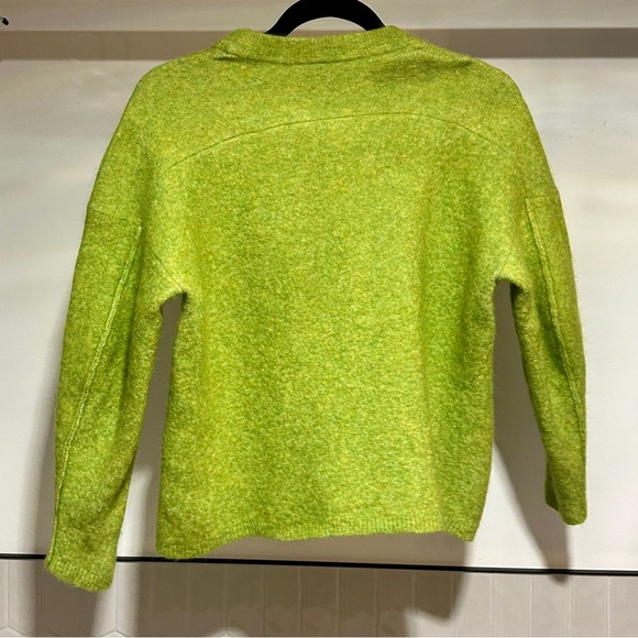 3.1 Philip Lim Lime Green Wool Sweater - Picture 5 of 10
